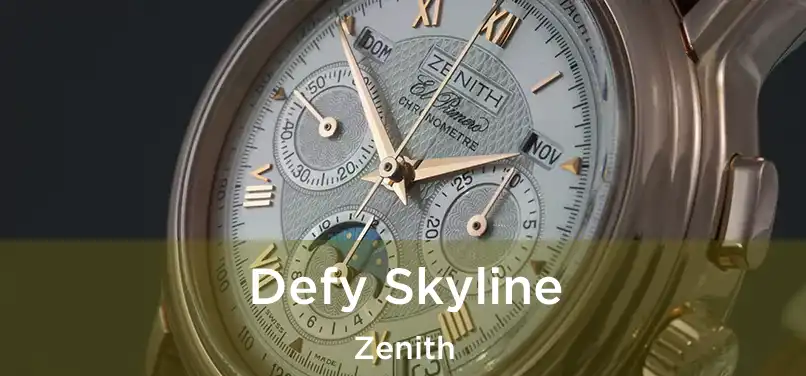  Defy Skyline Zenith